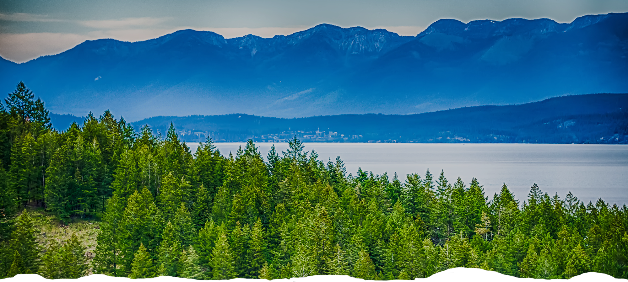 Flathead Lake Background