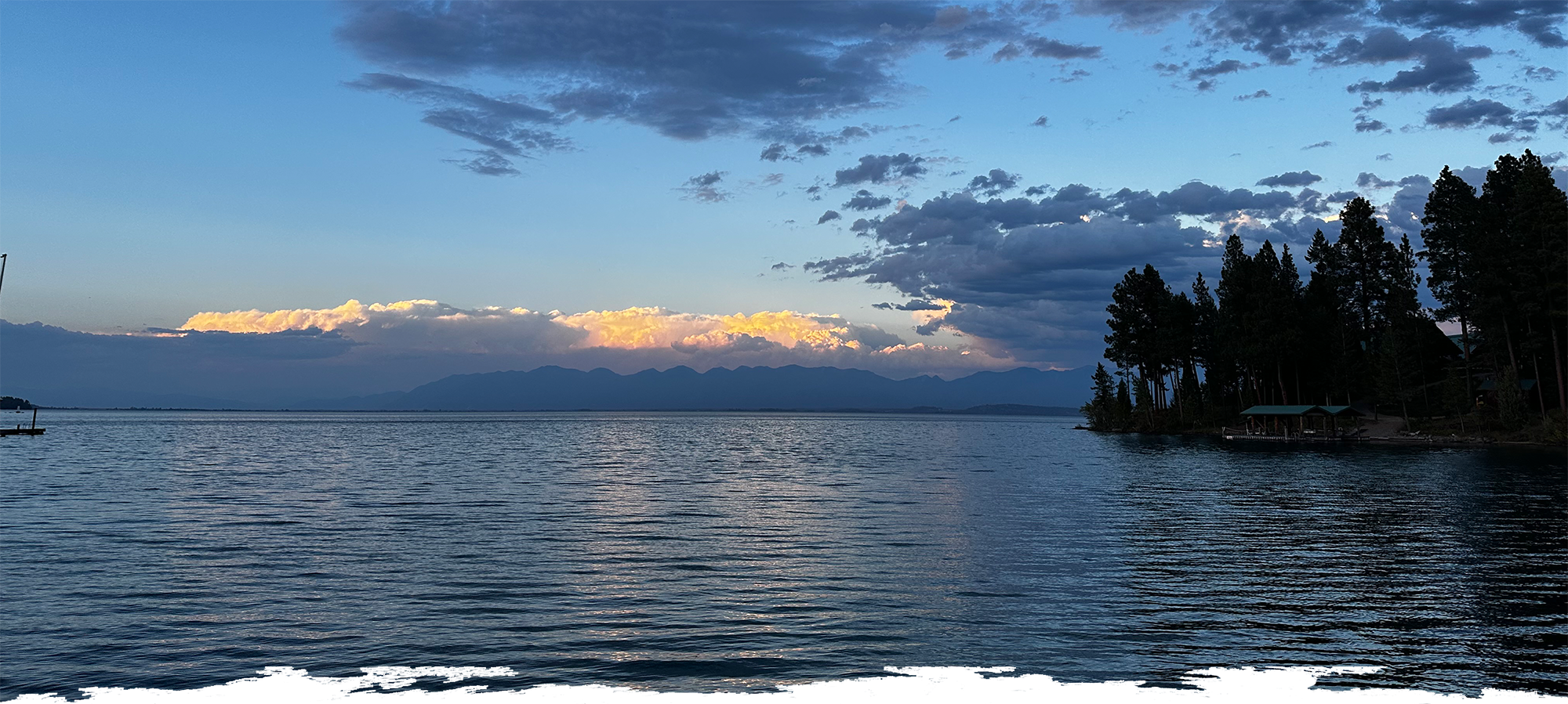 Flathead Lake Background